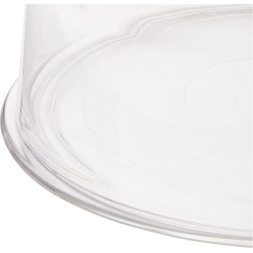  Bormioli Rocco Ginevra Cake Platter With Plastic Dome, Gift Boxed