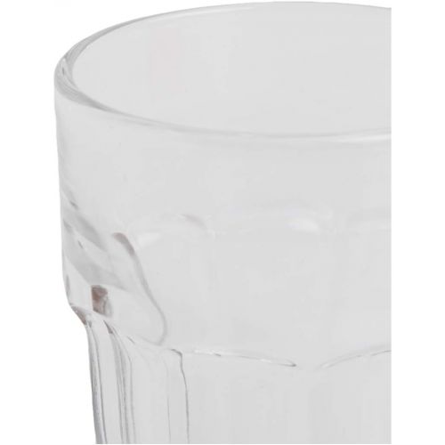  [아마존베스트]Bormioli Rocco Rock Bar Stackable Shot Glasses  Set Of 6 Dishwasher Safe Drinking Glasses For Liquors & Spirits  2.25oz Durable Tempered Glass