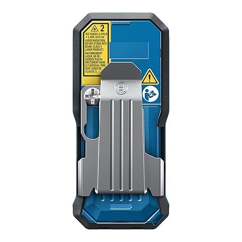  BOSCH GLM165-22 165 Ft Blaze Laser Distance Measure, Includes 2 AA Batteries, Belt Clip, & Pouch