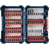 BOSCH SDMS48 48-Piece Assorted Impact Tough Screwdriving Custom Case System Set for Screwdriving Applications