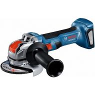 BOSCH GWX18V-8N 18V X-LOCK Brushless 4-1/2 Inch Angle Grinder with Slide Switch, Tool-free Disc Swap (Bare Tool)