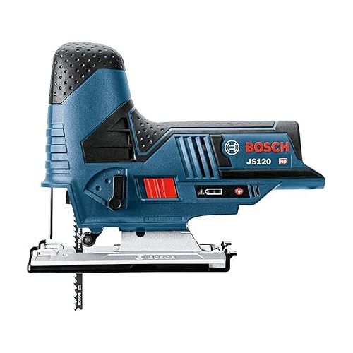  BOSCH JS120N 12V Max Barrel-Grip Jig Saw (Bare Tool), Blue