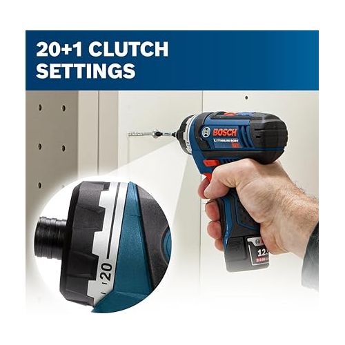  BOSCH PS21N 12V Max Two-Speed Pocket Driver (Bare Tool)