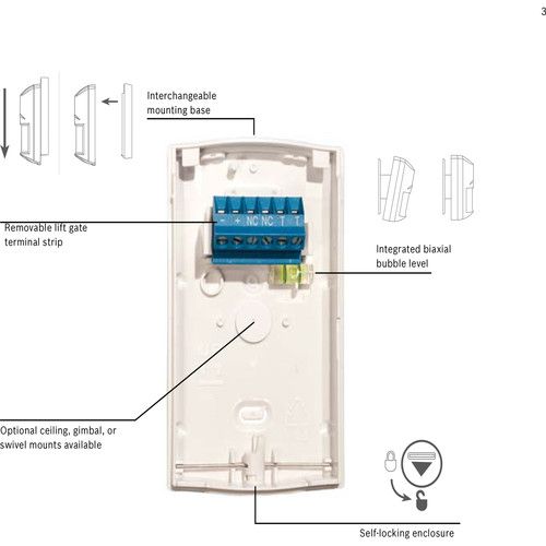  Bosch ISC-BPR2-WP12 Blue Line Gen2 Pet-Friendly PIR Motion Detector