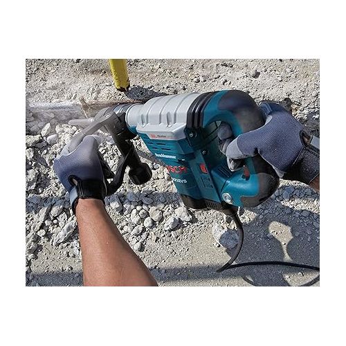  Bosch 11321EVS Demolition Hammer - 13 Amp 1-9/16 in. Corded Variable Speed SDS-Max Concrete Demolition Hammer with Carrying Case (Renewed)