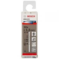 Bosch 2608585884 Metal Drill Bit Hss-Co 4, 8mmx52mmx3.39In 10 Pcs