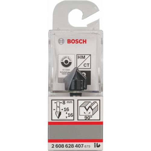  Bosch 2608628407 V-Grooving Cutter 16mmx16mmx8mm