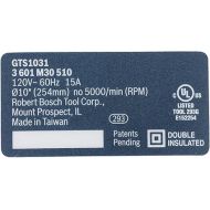 Bosch Parts 2610014694 Nameplate