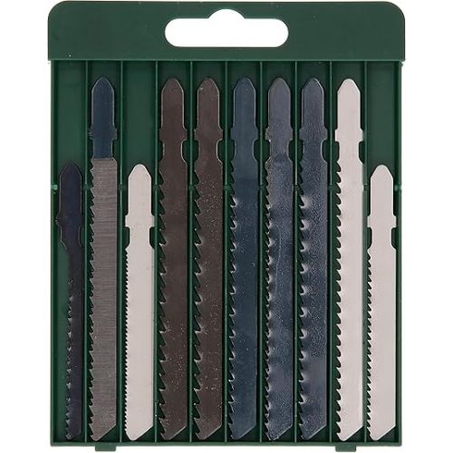  Bosch 2607019461 Jigsaw Blade Set For Wood/Metal with T-Shank 10 Pcs