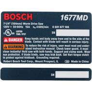 Bosch Parts 1619X01789 Nameplate