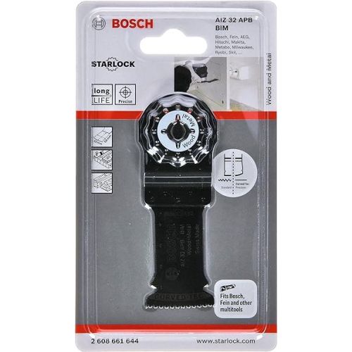  Bosch Starlock Oscillating Multi Tool 2608661644 Bim Plunge Cut Saw Blade 