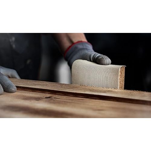  Bosch Professional 1x Expert M480 Sanding Net Roll (for Hardwood, Paint on Wood, Width 115 mm, Length 5 m, Grit 150, Accessories Hand Sanding)