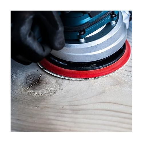  Bosch Professional 5x Expert M480 Sanding Net (for Hardwood, Paint on wood, Ø 125 mm, Grit 120, Accessories Random Orbital Sander)