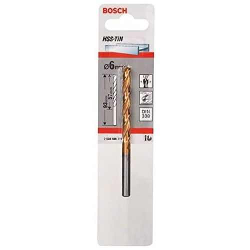  Bosch 2608596711 Tin-Metal Drill Bit 6x57mm