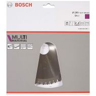 Bosch 2608640509 Multi Material Circular Saw Blade, 190mm x 2.4mm x 30mm, 54 Teeth, Silver