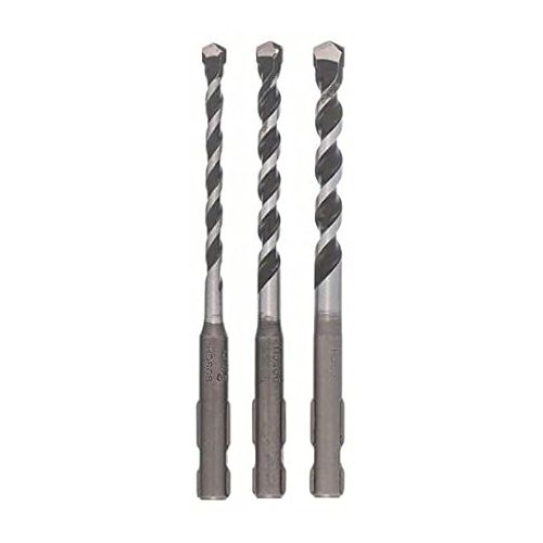  Bosch 2609256919 Multi-Purpose Drill Bit-Set SDS-Quick 5, 6/7mm 3 Pcs