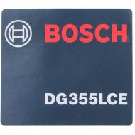 Bosch Parts 3601110554 Label