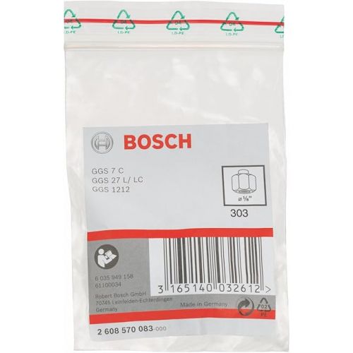  Bosch 1x Collet with Locking nut (Ø 1/8'', Accessories for Straight Grinders)
