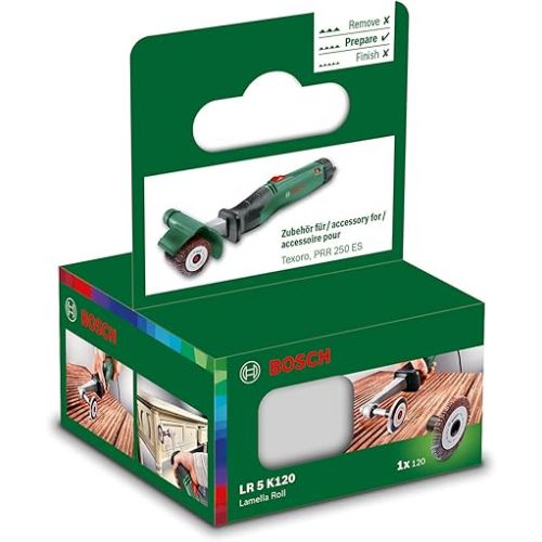  Bosch Home and Garden Sanding Lamella Roll (LR5 K120, for Bosch Home and Garden PRR 250 Removing Roller)