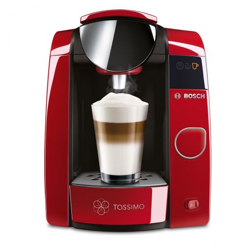  Bosch TAS4504 Tassimo Multi-Getraenke-kaffeeautomatJOY (mit Brita Wasserfilter, Getraenkevielfalt, 1-Knopf-Bedienung), Weiss