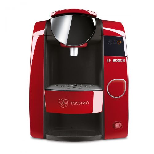  Bosch TAS4504 Tassimo Multi-Getraenke-kaffeeautomatJOY (mit Brita Wasserfilter, Getraenkevielfalt, 1-Knopf-Bedienung), Weiss