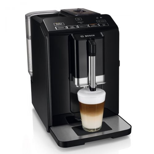  Bosch VeroCup 100 TIS30159DE Kaffeevollautomat (1300 Watt, Keramikmahlwerk, Direktwahltasten) schwarz