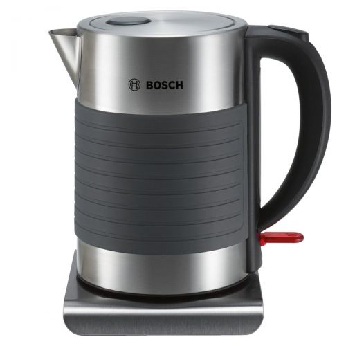  Bosch TWK7S05 Wasserkocher, Schwarz, Grau & TAT7S25 Toaster
