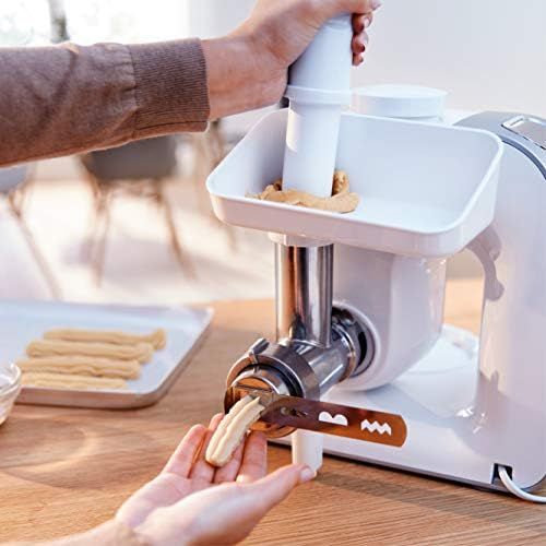  Besuchen Sie den Bosch Hausgerate-Store Bosch MUZ5BS1 Lifestyle Set BakingSensation mit Spritzgebackvorsatz, Ruehrschuessel, Fleischwolf, weiss