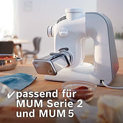  Bosch Hausgerate Bosch MUZ5NV2 Profi-Pastavorsatz Tagliatelle (fuer pasta 7 mm breit) fuer Kuechenmaschinen MUM5