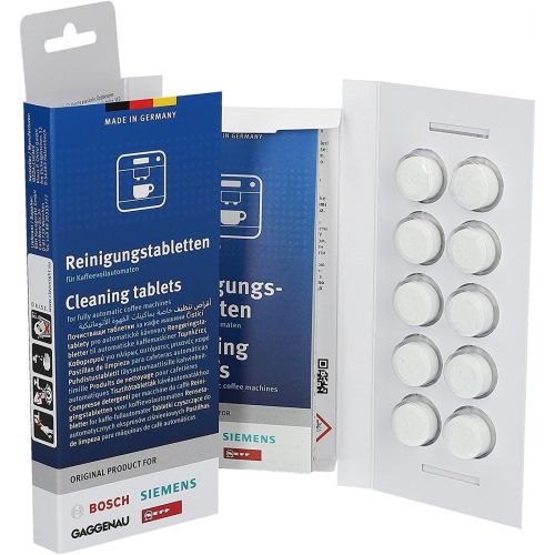  1 x 10 original Reinigungstabletten Bosch Siemens Neff Gaggenau - Verkauf durch MANYMORE