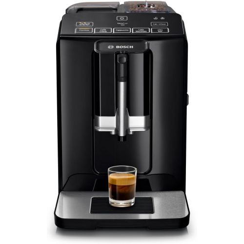  Bosch VeroCup 100 TIS30159DE Kaffeevollautomat (1300 Watt, Keramikmahlwerk, Direktwahltasten) schwarz