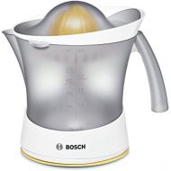 [아마존베스트]Bosch MCP3500 Zitruspresse (25 W, hohe Saftausbeute, abnehmbarer Saftbehalter, Fruchtfleisch-Regulierung) weiss