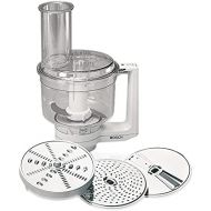 Bosch Multimixer MUZ5MM1 including 3 discs (cutting reversible disc, rasp reversible disc, grater disc fine), dishwasher safe parts, stainless steel, for MUM5 and MUM series 2