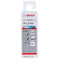 Bosch Accessories 10-Piece PointTeQ HSS Twist Drill Bit (for Metal, 5.1 x 52 x 86 mm, Drill Driver Accessories)