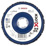 Bosch Professional 2608621833 X-Lock Cleaning Disc N377 (Metal and Stainless Steel, Ø 125mm, Accessories for Angle Grinders)