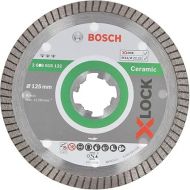 Bosch Professional 1x Diamond Cutting Disc Best (for Ceramic, X-Lock, Extraclean Turbo, Ø 125 mm, Accessories for Angle Grinders)