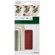 Bosch 2609256A82 Sanding Sheet Set for Orbital Sanders (10-Piece)