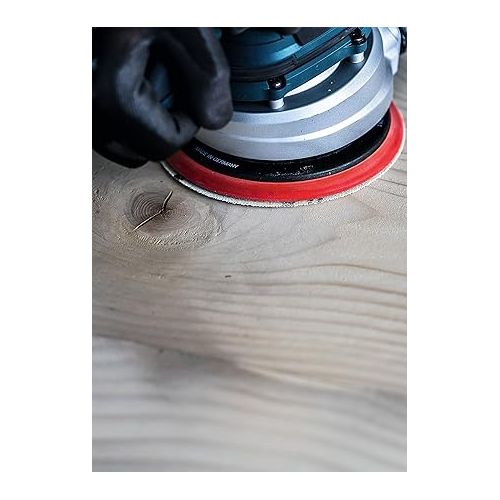  Bosch Professional 5X Expert M480 Sanding Net (for Hardwood, Paint on Wood, Ø 150 mm, Grit 100, Accessories Random Orbital Sander)