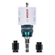 Bosch Professional Hole Saw Progressor for Wood & Metal Starter Kit Set (for wood and metal, Ø 51 mm, accessory rotary drill)