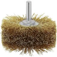 Bosch 2609256541 8 x 80 mm Wood Structure Brush Crimped Wire Shank (Brass-coated)