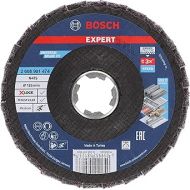 Bosch Professional 1 x Expert N475 SCM X-Lock Flap Disc (for Finishing Metal Surfaces, Diameter 125 mm, Medium, Angle Grinder Accessory)