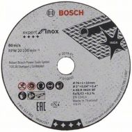 Bosch Professional 2608601520, 5 Expert for INOX Cutting Discs (for Stainless Steel, 76 x 10 x 1 mm, Accessories for Angle Grinders), Gray