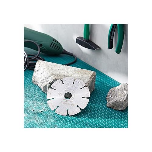  Bosch Accessories 1x Diamond Cutting Disc Standard for Concrete (for Concrete, Cellular Concrete, A? 125 x 22,23 x 1,6 x 10 mm, Accessories for Angle Grinders)