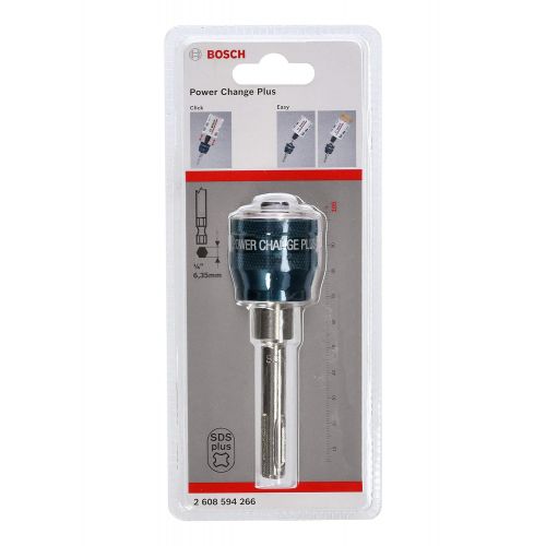 Bosch Accessories Bosch Professional 1x Power Change Plus Adapter (Socket SDS Plus, Accessory Hole Saw)