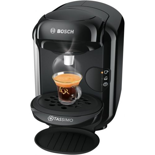  Bosch Hausgerate Bosch TAS1402 Tassimo Vivy2 Kapselmaschine, ueber 70 Getranke, vollautomatisch, geeignet fuer alle Tassen, kompakte Groesse, 1300 W, schwarz