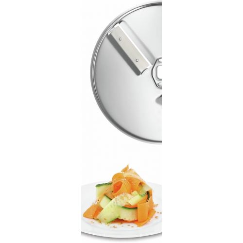  Bosch Hausgerate Bosch MUZ5VL1 Lifestyle Set VeggieLove mit Durchlaufschnitzler inklusive 3 Scheiben mit Asia-Gemuese-Scheibe und Kartoffelpuffer-Roesti-Scheibe fuer Kuechenmaschinen MUM5