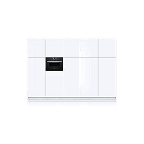  Bosch Hausgerate Bosch CMG633BB1 Serie 8 Einbau-Kompaktbackofen mit Mikrowellenfunktion / 45 L / Schwarz / ColorGlass / AutoPilot 14 / TFT-Display