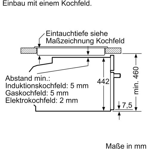  Bosch Hausgerate Bosch CMG633BB1 Serie 8 Einbau-Kompaktbackofen mit Mikrowellenfunktion / 45 L / Schwarz / ColorGlass / AutoPilot 14 / TFT-Display