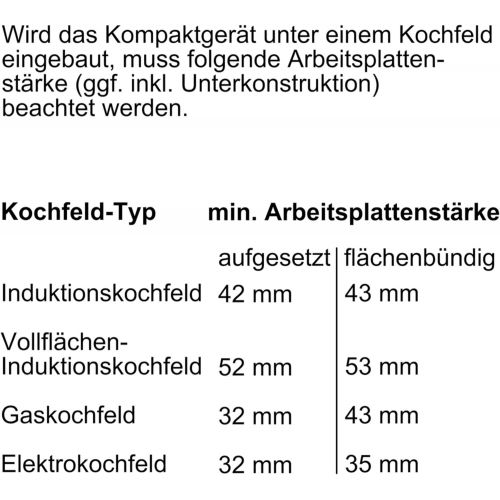  Bosch Hausgerate Bosch CMG633BB1 Serie 8 Einbau-Kompaktbackofen mit Mikrowellenfunktion / 45 L / Schwarz / ColorGlass / AutoPilot 14 / TFT-Display