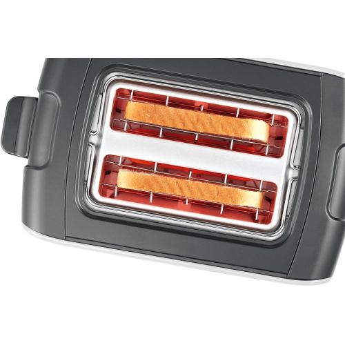  Bosch Hausgerate TAT6A111 Toaster, Kunststoff, Graubraun, Weiss